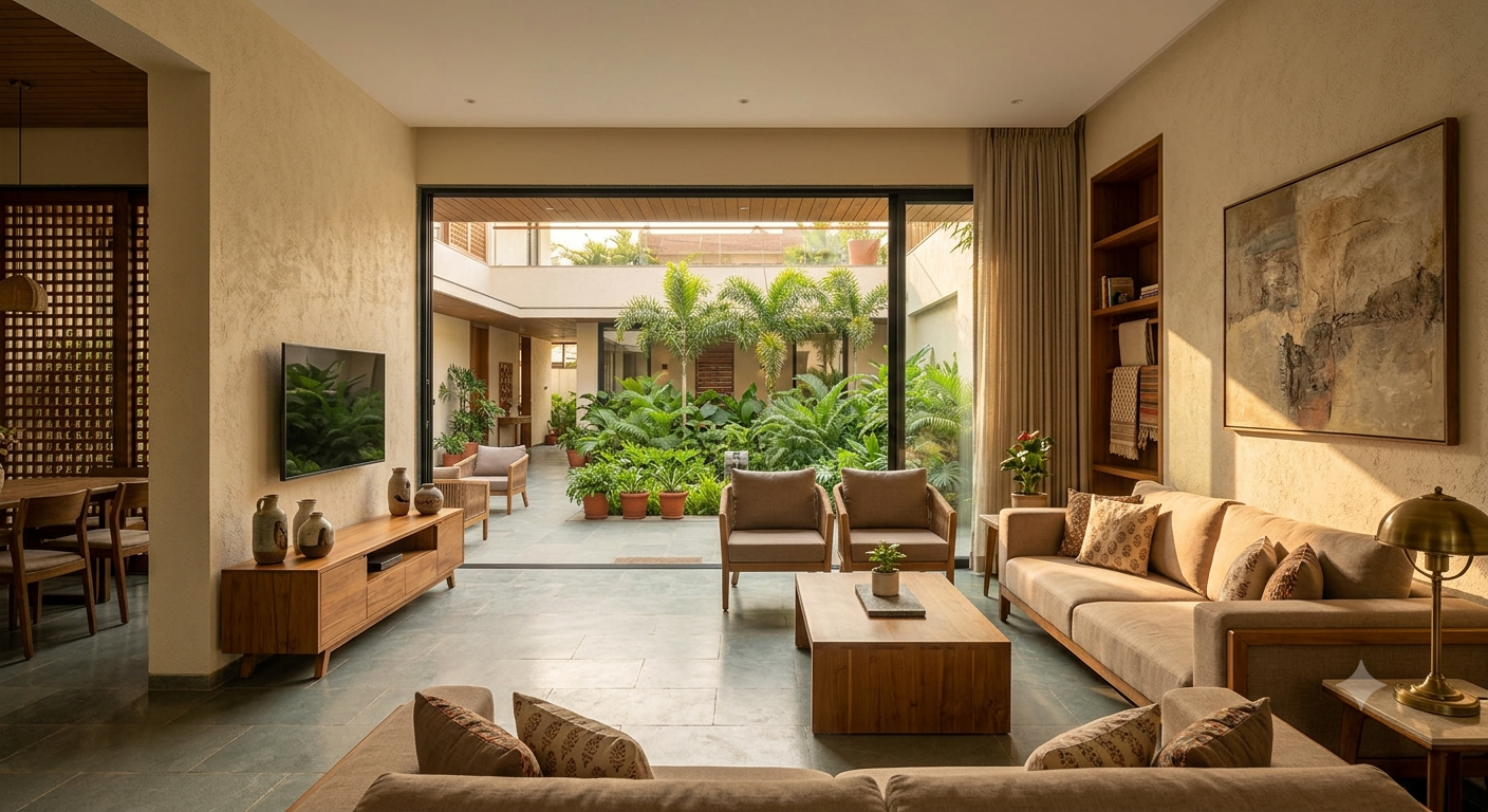 The Pune Courtyard House